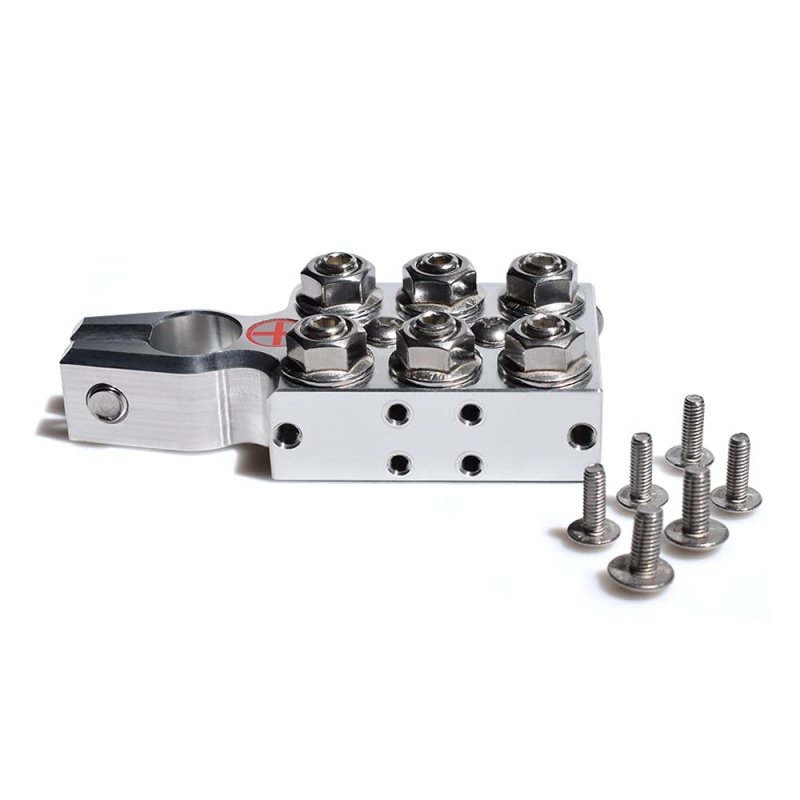 20 Stud Agm Battery Post Terminal Distribution Block For 8awg To 4 0 Xl Gauge Wire Tapered Top Sae Din En Model A20
