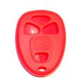 Red Silicone Rubber Remote Key Chain Cover For Yukon With Start 2007 To 2013 Acadia Equinox Impala Malibu Silverado Tahoe 