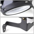 Auto Dynasty Pair Clear Lens Front Bumper Driving Fog Lights Lamps With Switch Replacement For Honda Civic Coupe 2006-2008