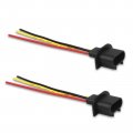 Flypig 2pcs 9008 H13 Male Wire Harness Pigtail Ford E-150 F-150 F-250 F-350 2012 Headlights Fog Lights Retrofit Extension Head