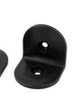 50mmx50mm Plastic L Shaped Right Angle Corner Brace Brackets 8 Pcs