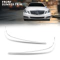 Front Bumper Trim Set For Benz E350 Wagon Sedan 2010 2013 E550 4matic 2012 2011 Fits Models Without Amg Styling Package