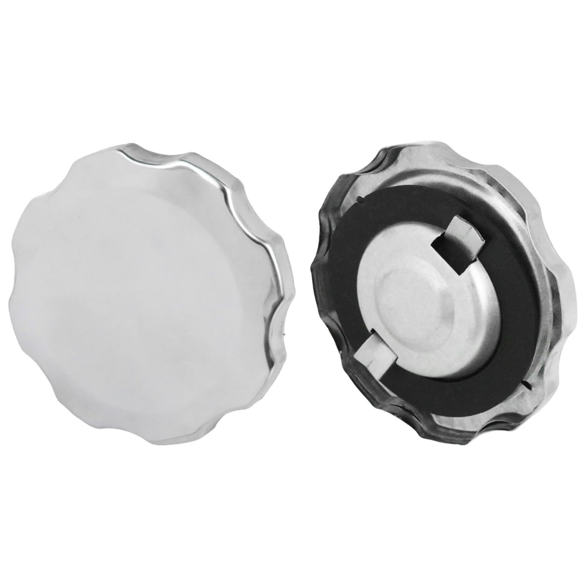 2 Pack Fuel Gas Cap For Honda Gx 4hp To 13hp Engines Code 17620-zh7-013 17620-zh7-023 17620-z0t-305 With Vent Hole And Rubber