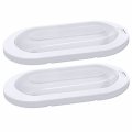 Facon 12v Led Bright Rv Pancake Light Surface Mount 3400k Warm White Dds01-008 12 Volt Interior Ceiling Dome With On Off Switch 