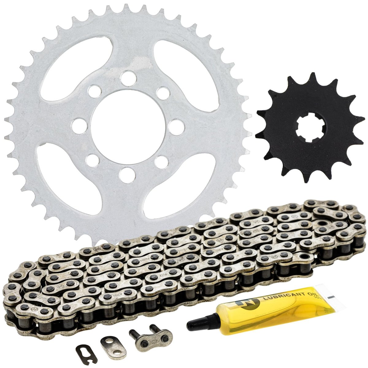 Niche Drive Sprocket Chain Combo For Suzuki Rm80 Front 14 Rear 42 Tooth 428hz Standard 104 Links