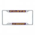 Louisiana State University Shreveport Lsus Pilots Metal License Plate Frame For Front Or Back Of Car Officially Licensed Mascot 