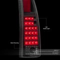 Auto Dynasty Compatible With Chevy Gmc C K Series Led Tail Brake Reverse Light Kit Black Clear
