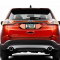 Ipick Image For Ford Edge Black Real 3k Carbon Fiber Finish Abs Plastic License Plate Frame