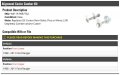 Front Alignment Caster Camber Kit Replaces Oe Control Arm Bolts Compatible With 1998-2011 Ford Ranger