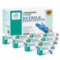 London Labs Nitrile Exam Gloves 4 Mil Thick Chemo-rated Disposable Latex-free Powder-free 1000 X-large 