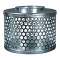 Apache 70001500 Round Hole Suction Strainers Plated Steel 3 