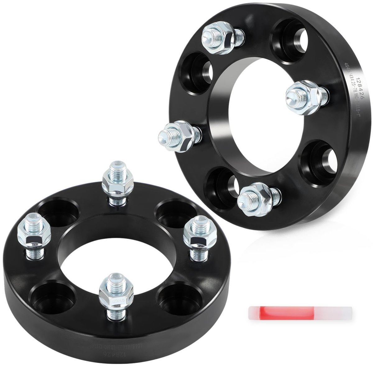 1 In Wheel Adapters 4x4 5 To 25 Bore 78 1mm For Kia Spectra Hyundai Tiburon Elantra Sonata Accent Suzuki Forenza Reno Verona 2