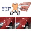 G-plus Paintless Dent Repair Remover Removal Tool Kit Adjustable Golden Lifter Diy Auto Body With 18 Tabs Paint