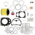 Cylinder Piston Gasket Kit Top End Replacement For Honda Rancher Trx420 2007 2008 2009-2020 12100-hp5-600 