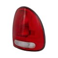 Passenger Side Tail Light For Dodge Caravan And Grand 1996 To 2000 With Lens Housing Replacement 2ame76244a-pfm 