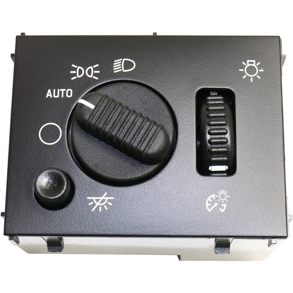 Dimmer Switch For Gmc Sierra 1500 Hd Classic 2007 Controls Headlight And Dome Light Without Led Indicators