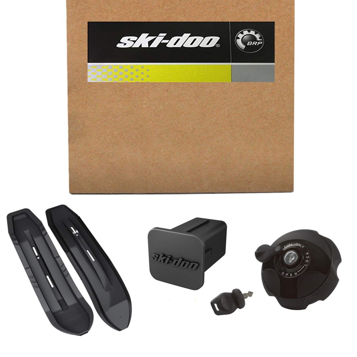 Ski-doo Handguard Caps For Vehicle With Transparent Flexible 860201347