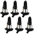 Uf303 Ignition Coil Pack Set Of 6 For Chevy Colorado 2 8l L4 3 5l L5 2004 2006 Gmc Canyon Trailblazer Envoy Hummer H3 Buick 