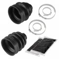 Caltric Front Inner Outer Axle Cv Boot Kit Compatible With Honda Trx450fe Trx450fm 2002 2003 2004