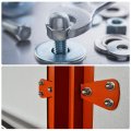 Uxcell 5 8-11 Acorn Cap Nuts 10pcs 304 Stainless Steel Hardware Hex Dome Head For Fasteners Silver