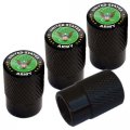 Tricktoppers Vivid Black Anodized Billet Aluminum Tire Wheel Valve Stem Dt Caps For Cars Trucks Trailers Suv S Rv S Motorcycles