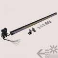 35 In Led Chase Light Bar With White Sequential Scanner Red Tail Brake And Amber Turn Signal Ip67 Waterproof For Atv Utv Truck 