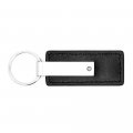 Au-tomotive Gold Rectangular Leather Key Chain For Ford Super Duty Black