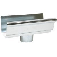 Amerimax Home Products 29010 K-style Gutter End Piece Outlet 5 In