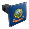 Idaho State Flag Tow Trailer Hitch Cover Plug Insert