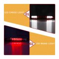 Tresound Third 3rd Brake Light For 1999-2007 Chevy Silverado Gmc Sierra 1500 2500hd 3500 Cargo Lamp High Mount Stop Red Lens