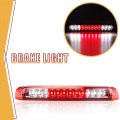 Tresound Third 3rd Brake Light For 1999-2007 Chevy Silverado Gmc Sierra 1500 2500hd 3500 Cargo Lamp High Mount Stop Red Lens