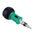 Proskit 1pk-201 Flexible Ratchet Driver Set Useful Screwdriver 10 In 1 Handy Repair Tool