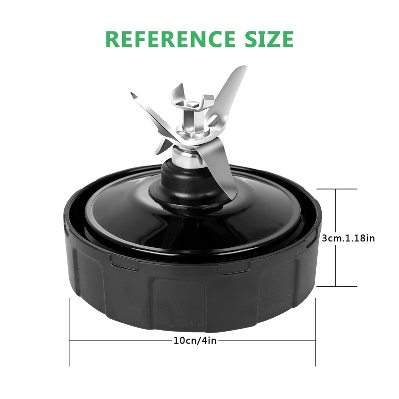 6 Fins Bl480 Blender Blade Suitable For Nutri Nin-ja Auto Iq Bl480-70 Bl481-70 Bl482-70 Bl450-70 Bl454-70 Assembly Fits 18 24