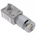 Dc Gear Motor Reversible High Torque Turbine Worm Double Shafts Self Locking Turbo 12v Cw Ccw Geared Permanent Magnet Motors