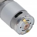 Dc Gear Motor Reversible High Torque Turbine Worm Double Shafts Self Locking Turbo 12v Cw Ccw Geared Permanent Magnet Motors