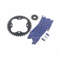 Fits Honda Trx250r 250r 520-92 Blue Non O Ring Chain Sprocket Black 12 39