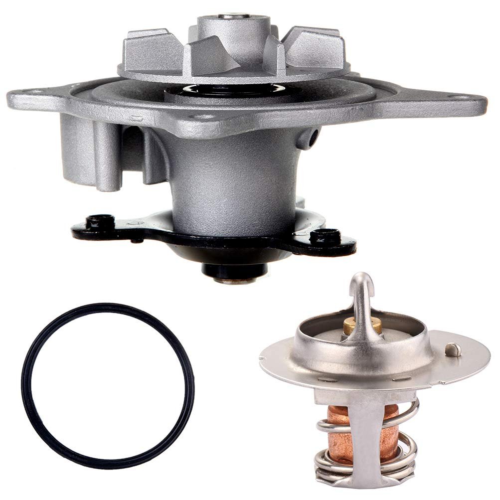 Water Pump And Thermostat Housing Kit For Chrysler Town Country 2001 2006 Voyager 2003 Dodge Caravan Grand Aw7165