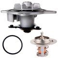 Water Pump And Thermostat Housing Kit For Chrysler Town Country 2001 2006 Voyager 2003 Dodge Caravan Grand Aw7165