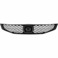 Front Grille For Honda Civic 2009 2010 2011 Matte Black Cpe Ho1200199 71121svaa50 Standard Style Plastic Replacement Part 