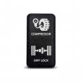 Ch4x4 Dual Push Switch For Toyota Tacoma Fj Cruiser Land Fortuner Hilux 4runner Prado 12v 3amp A Compressor Diff Locker Symbol 