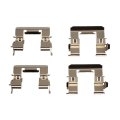 Disc Brake Hardware Set Front For Subaru Forester 2010 To 2018 Alx Pau Df 340 13021 Cla8 Black Standard Replacement Part 