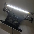 Httmt Mt223-009a-led-bk Black Led Light Fender Eliminator Tidy Tail Inchesgsxr Inches Logo Compatible With 1996-2012 Suzuki