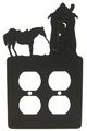 Outhouse Double Power Outlet Plate Cover 