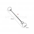 Httmt Frame002-r- Rear Axle Fork Wheel Crash Slider Protector Compatible With Duke 690 13-18 690r 12-14