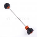 Httmt Frame002-r- Rear Axle Fork Wheel Crash Slider Protector Compatible With Duke 690 13-18 690r 12-14