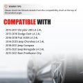 Ignition Coil Pack Replacement For L4 2 4 4l 2015 2016 2017 2018 2019 2020 2021 Jeep Renegade Cherokee Compass Ram Promaster