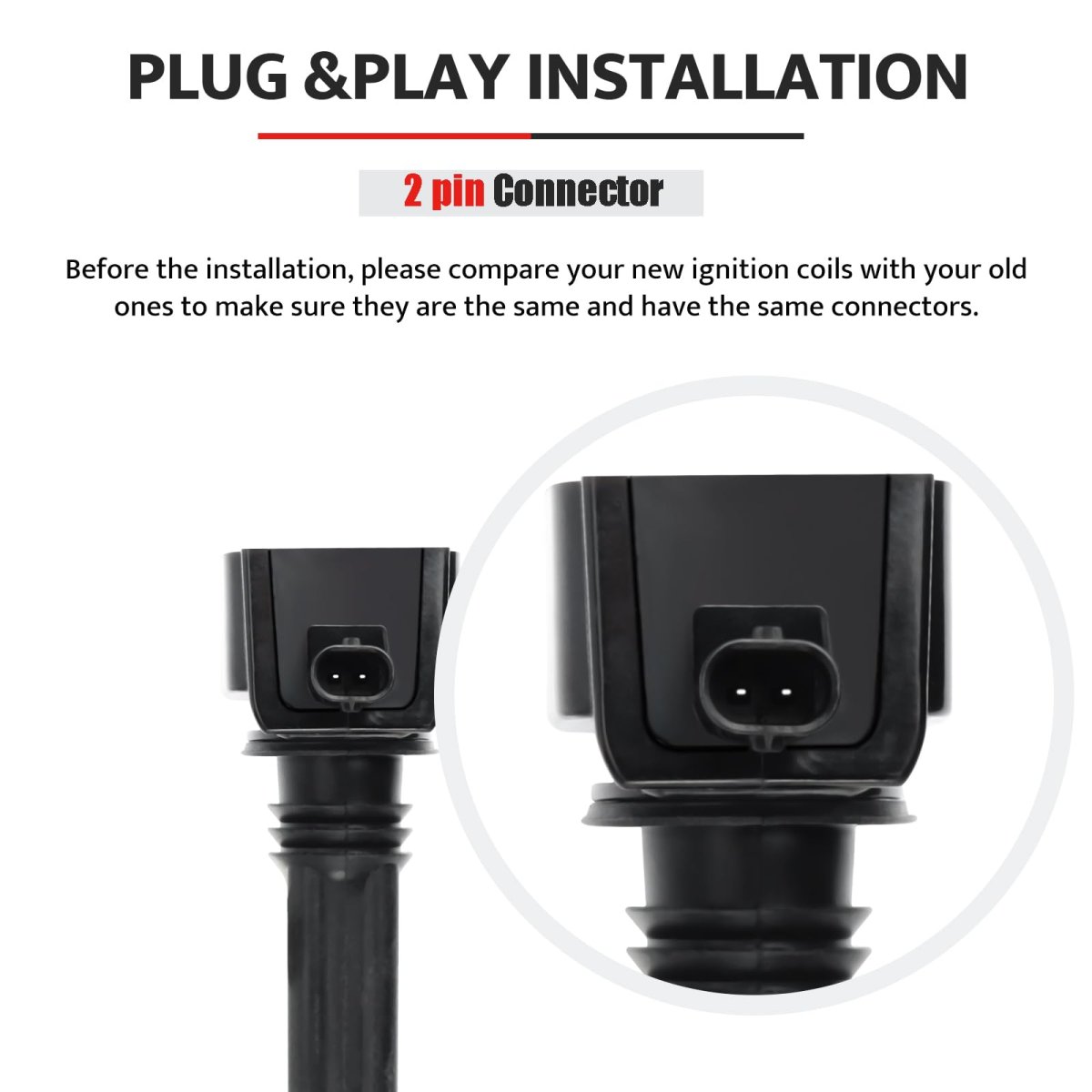 Ignition Coil Pack Replacement For L4 2 4 4l 2015 2016 2017 2018 2019 2020 2021 Jeep Renegade Cherokee Compass Ram Promaster