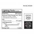 Feit Electric Led Bulb Sw Ba15d 3w 3k