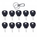 Jeenda 10pcs Ignition Keys 14707 14607 14603 Compatible With Bobcat New Holland Industrial Jcb Bomag Hamm Roller Compaction