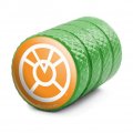 Green Lantern Blackest Night Orange Logo Tire Rim Wheel Aluminum Valve Stem Caps